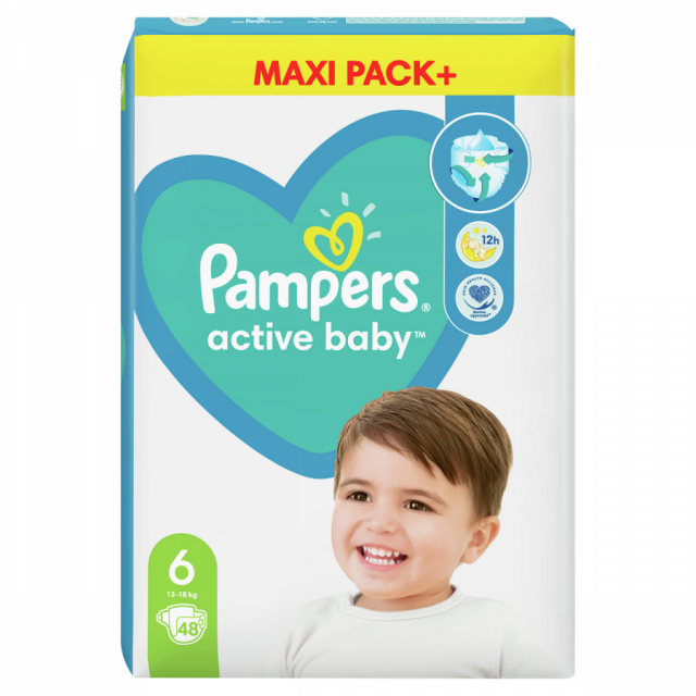 PAMPERS AB JP 6 (48) 13-18 kg